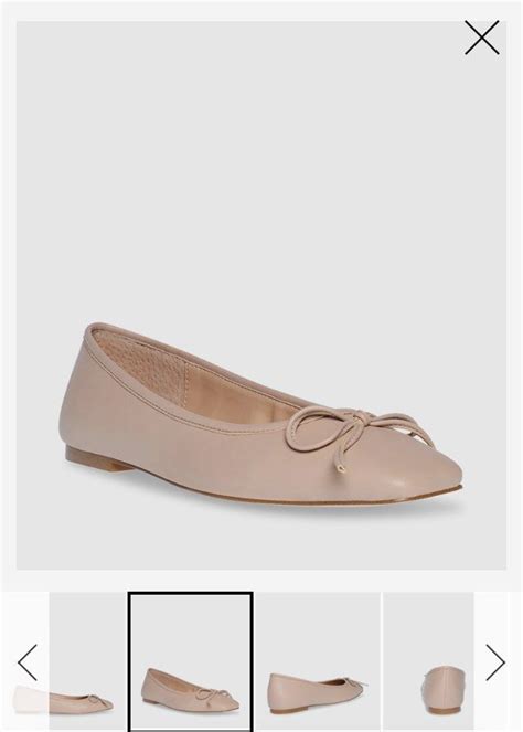 Steve Madden Nude Ballerina Flats On Carousell