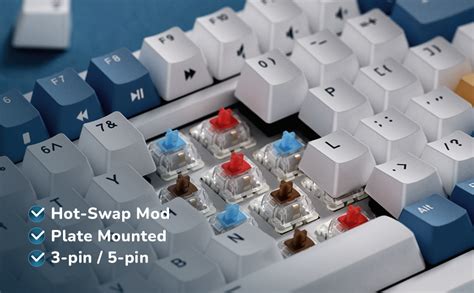 Amazon Rk Royal Kludge Rk Wireless Mechanical Keyboard Tri Mode G Bt Usb C Hot