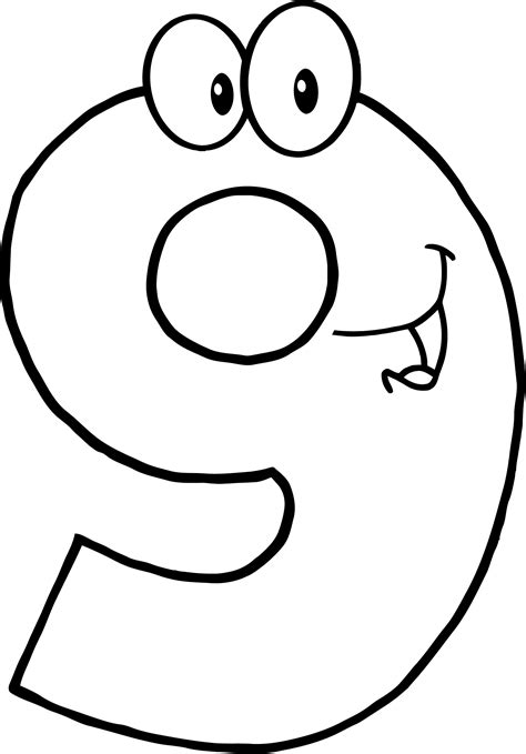 Free Number 9 Cliparts Black Download Free Number 9 Cliparts Black Png