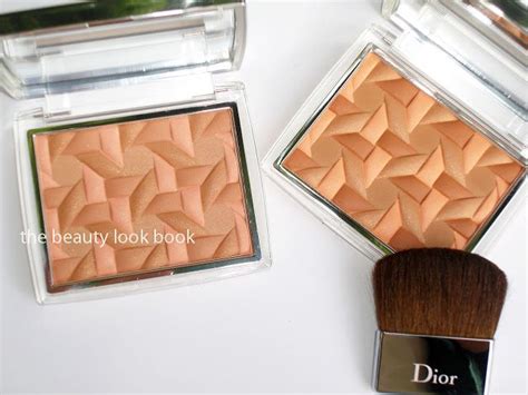 Diorskin Nude Glow Healthy Glow Summer Powder In Aurora And Sunset The Beauty Look Book