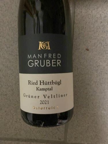 Manfred Gruber Ried Hüttbügl Grüner Veltliner Vivino US