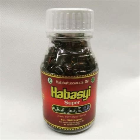 Habbatus Sauda Habasyi Super Original UMS Isi 200 Kapsul Lazada