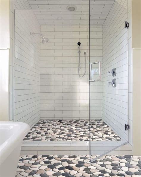 Bathroom Floor Shower Tile Designs Flooring Ideas