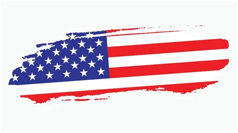 America Grunge Flag Vector 12615026 Vector Art At Vecteezy