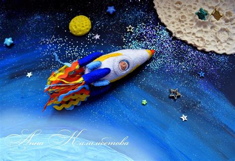 Комета из пластилина - фото и картинки: 74 штук