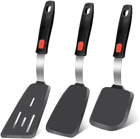 Amazon Silicone Spatula Turner Set F Heat Resistant Kitchen