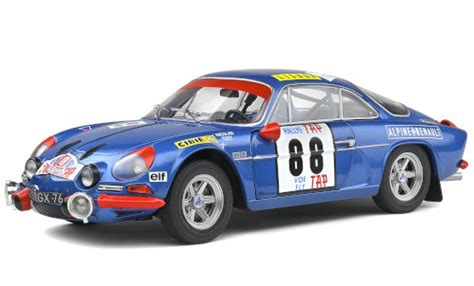 Modellino In Miniatura Alpine A110 1 43 Trofeu Renault No 3 Rally Ypern