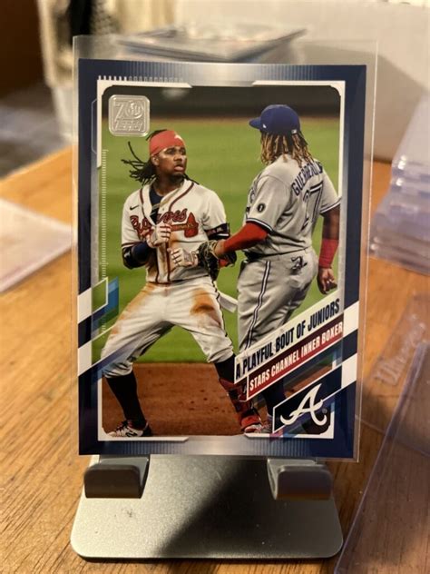 Ronald Acuña Jr quiere dejar a Vladimir Guerrero Jr sin guante