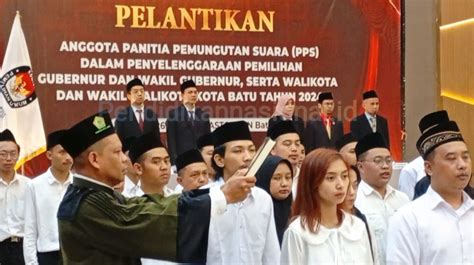 Anggota Pps Pemilu Kada Kota Batu Resmi Dilantik Pendidikan