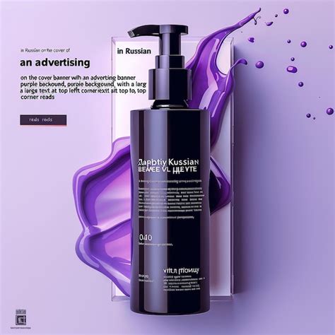 A Purple Bottle Of An Ad For An Ad For An Ad For An Ad For An Ad