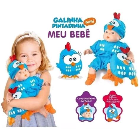 Galinha Pintadinha Para Bebê - Boneca Bebe Galinha Pintadinha Mini Baby | Shopee Brasil
