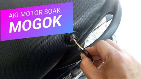 Cara Memperbaiki Aki Motor Kering Soak Atau Mati Area Hobi YouTube