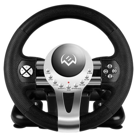 SVEN GC-W800 Игровой руль с поддержкой Windows / PS-3/4 / XB1 и рычагом ...