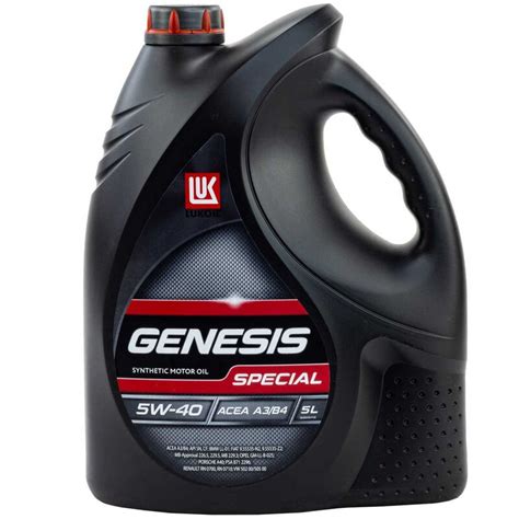 Motoröl Lukoil Genesis Special SAE 5W-40 7 Liter mit Ölfilter 321, 48,95