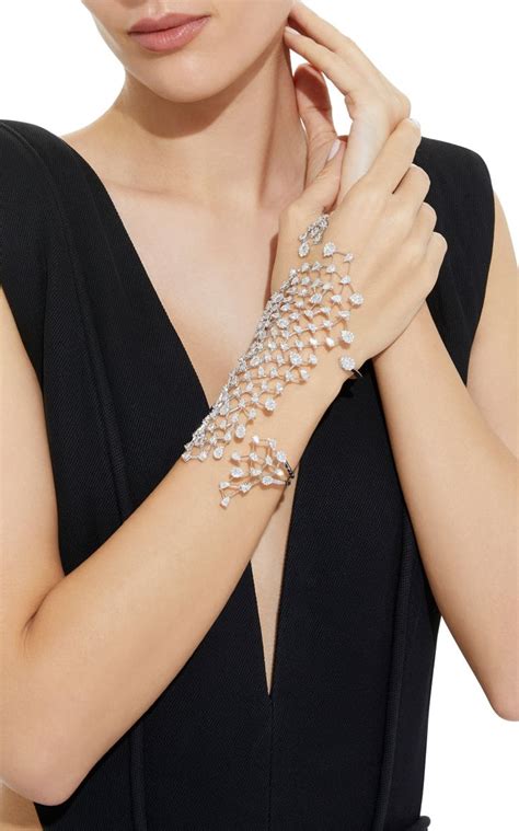 Snowflakes Hand Bracelet By Yeprem For Preorder On Moda Operandi Hand