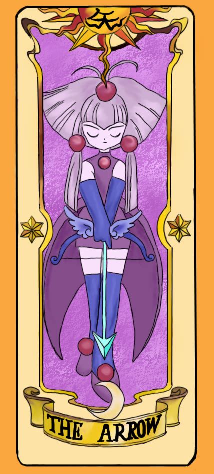 Clow Card The Arrow By Inuebony On Deviantart