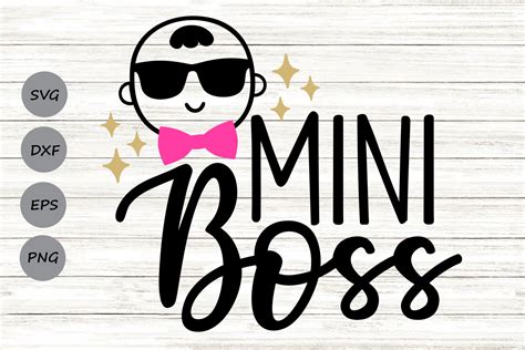 Mini Boss Graphic by CosmosFineArt · Creative Fabrica