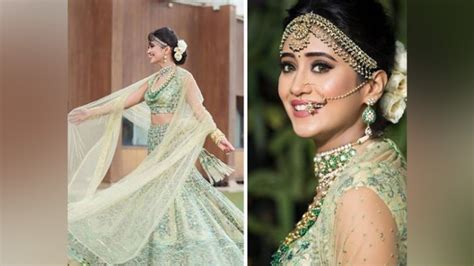 Shivangi Joshi Looks Breathtaking In Her Bridal Look See Pics Indiatoday