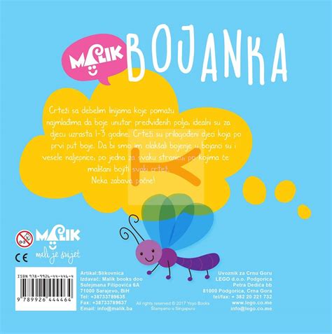Bojanka Malik Plava Knjigoland