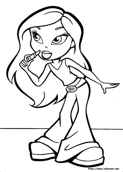 Dibujos Para Colorear De Bratz