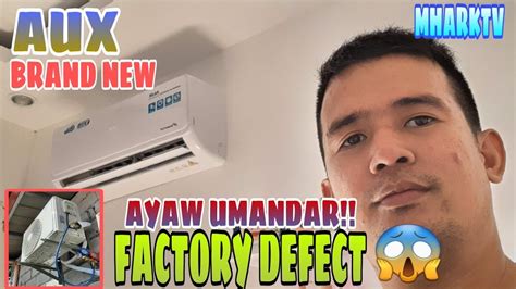 Paano Mag Install Ng Aux Inverter Split Type Sira Na Yata Ayaw Mag