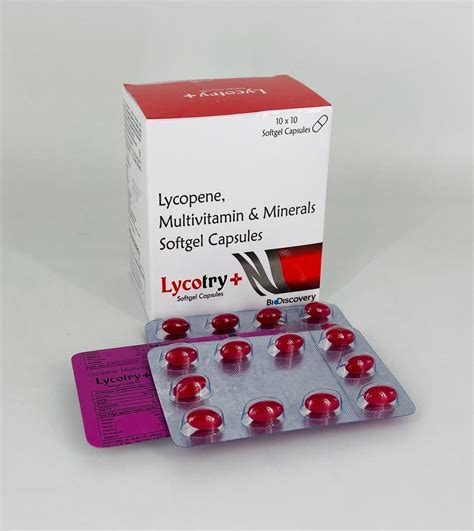 Lycopene Multivitamin And Minerals Softgel Capsules Non