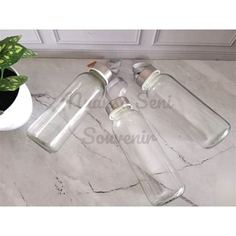 Jual Souvenir Botol Termos Kaca Botol Tumbler Minum Botol Bening Ml