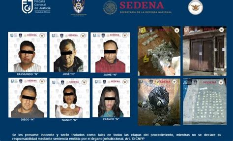 Detienen A 6 Personas Y Aseguran Droga En Cateo De Inmueble En Tlalpan