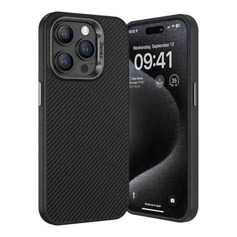 BENKS MagClap ArmorPro Case Built With Kevlar 600D For IPhone 15 Pro