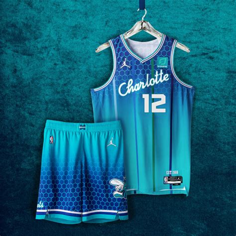 Edition City Du Maillot Des Charlotte Hornets Retour En