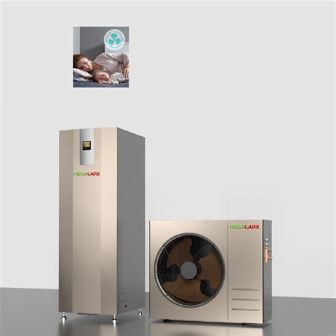 Split Air To Water Heat Pump 200L Hot Water Tank Heat Pump Boiler For Heating And Shower Hot