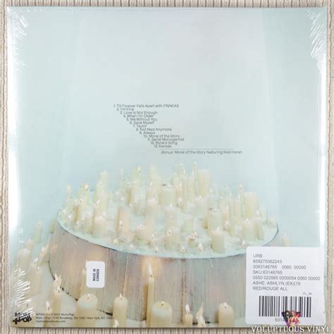 Ashe Ashlyn 2021 2 X Vinyl Lp Album Limited Edition Red And White