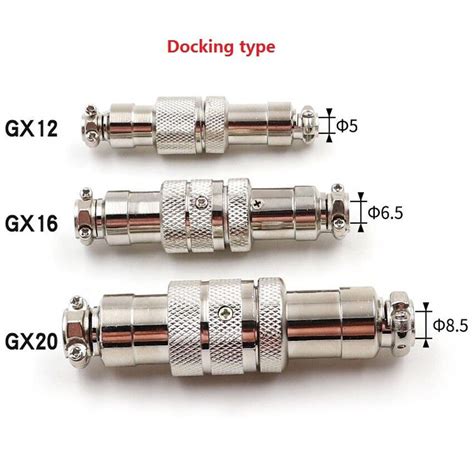 GX12 GX16 GX20 2 14Pin Electrical Aviation Connector Male Socket