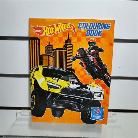 Hot Wheels Colouring Book S