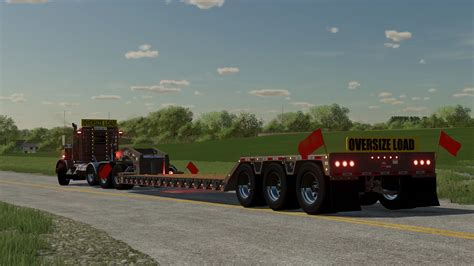 GLOBE 50 TON LOWBOY V1 0 FS22 Mod