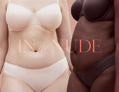 In The Nude Conceptual Lingerie Brand Identity Kit On Behance