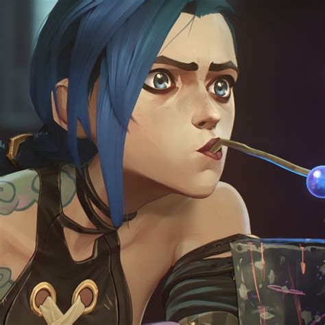 Jinx Arcane Videos De Desenhos Cabelo De Anime Filmes Desenhos Animados