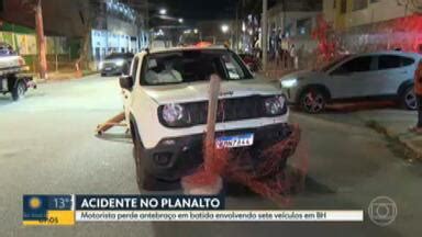 Bom Dia Minas Motorista Fica Ferido Em Acidente No Planalto Em Bh