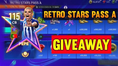 Retro Stars Pass A Giveaway Fifa Mobile Giveaway Special