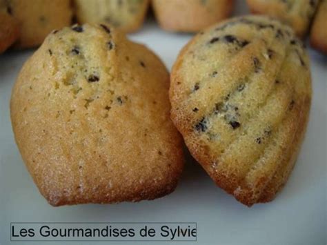 Madeleines Au Citron Et Aux P Pites De Chocolat Recette Ptitchef