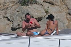 Swimwear Emily Ratajkowski Wearing A Bikini On A Yacht In Mykonos