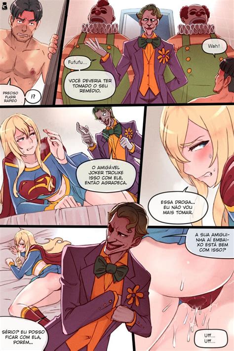 O Segredo Da Supergirl Hentai Quadrinhos Porno Terceiro Z