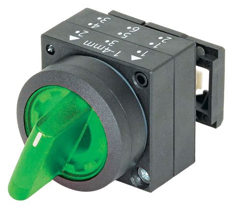 SIEMENS 22mm LED 2 Position Illuminated Selector Switch Operator