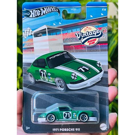 Hobby Store Model Car Hot Wheels Basic Porsche Vintage Racing Club Full Card