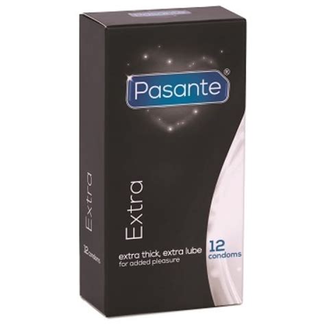 Pasante Extra Condoms Pack Lust Brighton Hove Sex Shop Adore Your Love Life