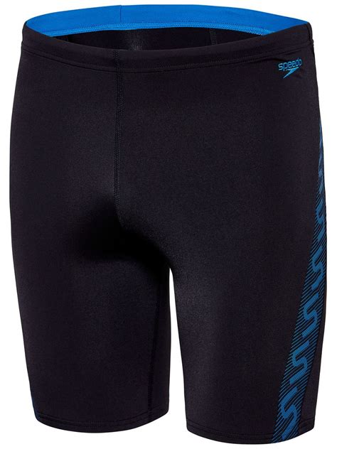 Speedo Monogram Waterboy Black And Nordic Mens Jammers