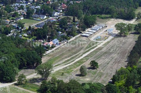 Luftaufnahme Fredersdorf Vogelsdorf Baustellen Zum Neubau Wohngebiet