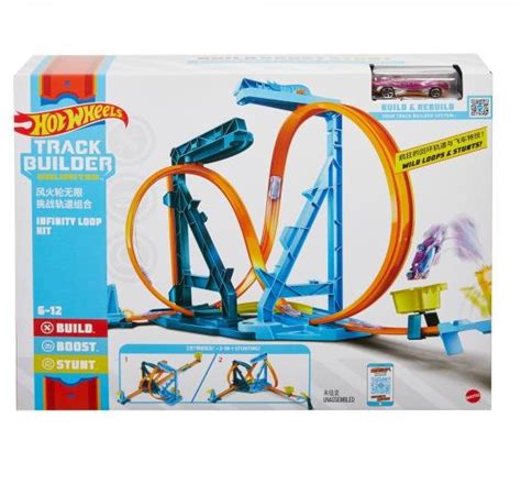 Vásárlás Mattel Track Builder végtelen hurok pályaszett GVG Hot Wheels árak
