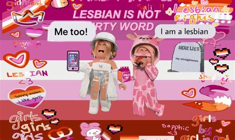 Lesbian Roblox Lesbian Girl Mom Cute