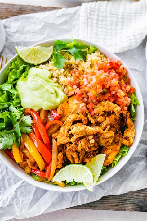 Chicken Fajita Bowls | Recipe Cart